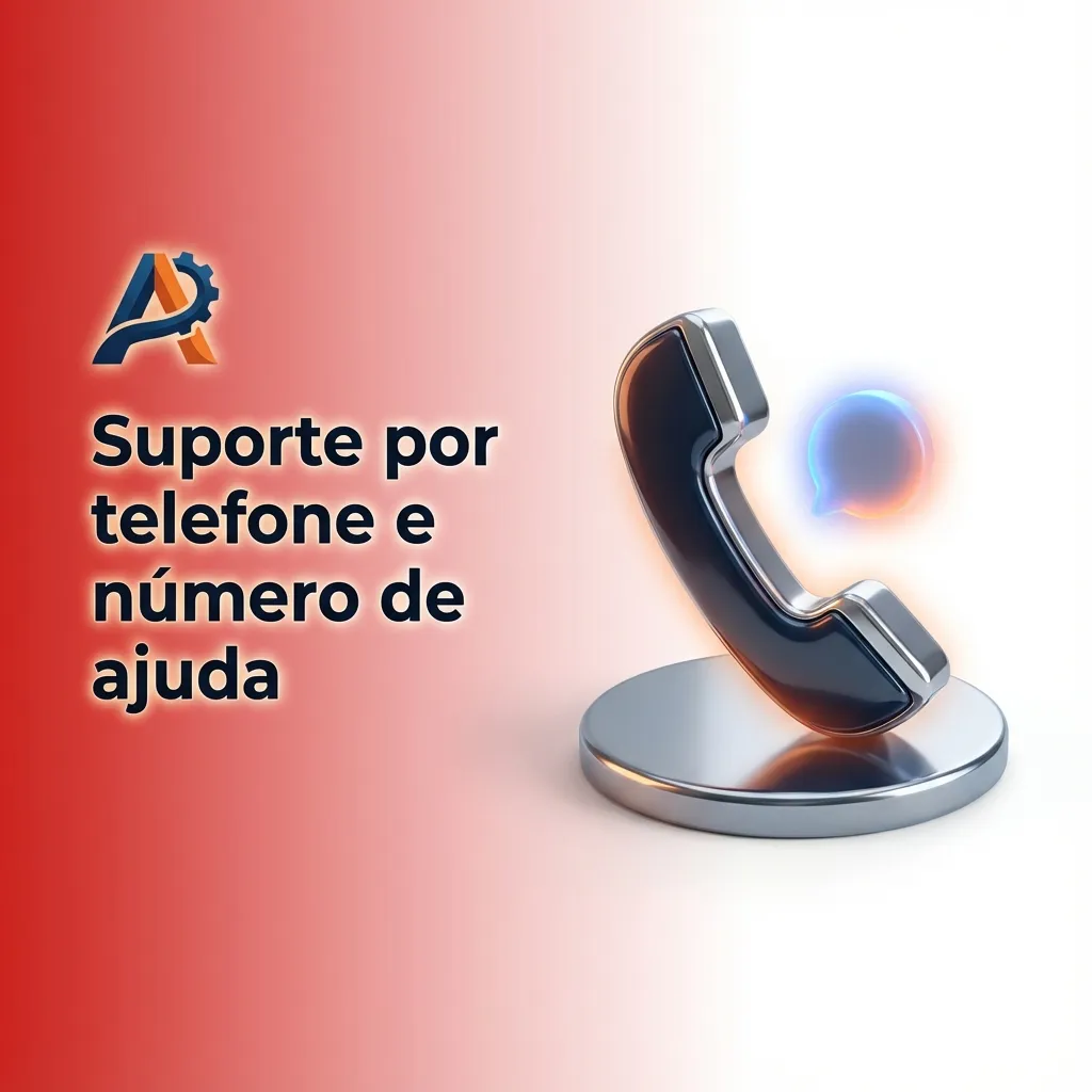 Ilustração de suporte telefônico com atendente usando headset ao lado do número 0800 000 0000 em destaque