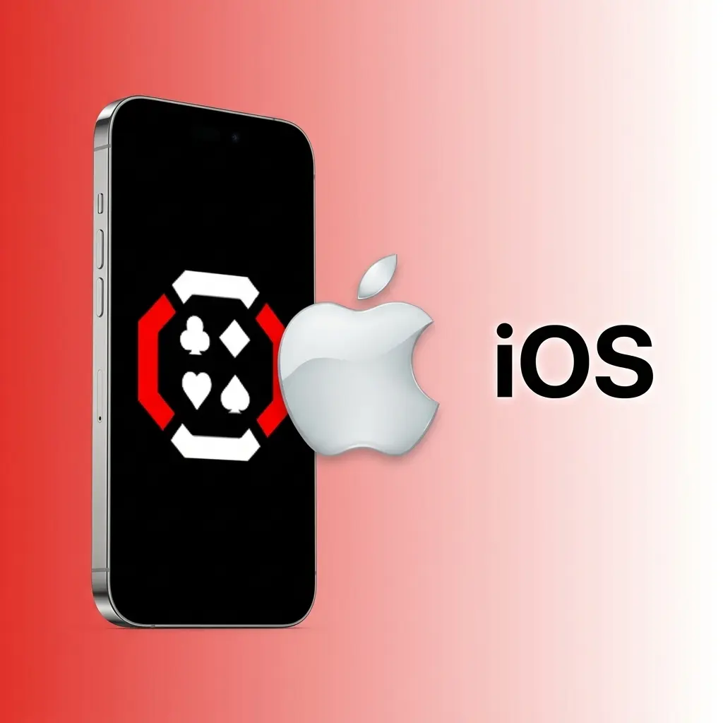 Ícone iOS mostrando como instalar a MMAbet como app web progressivo no iPhone via Safari em 4 passos simples