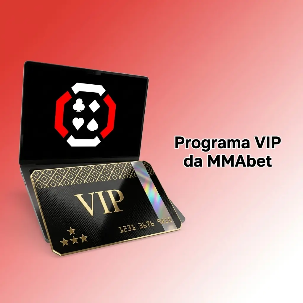 Programa VIP da MMAbet com 5 níveis, do Bronze ao Diamante, e benefícios como cashback e saque rápido